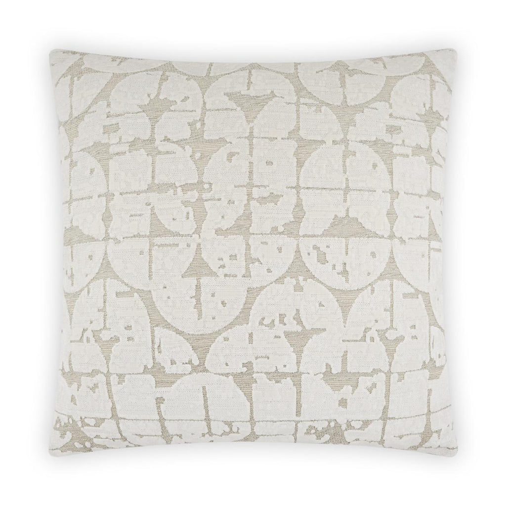 D.V. Kap Home Bravura Oyster 24" x 24" Pillow Cover