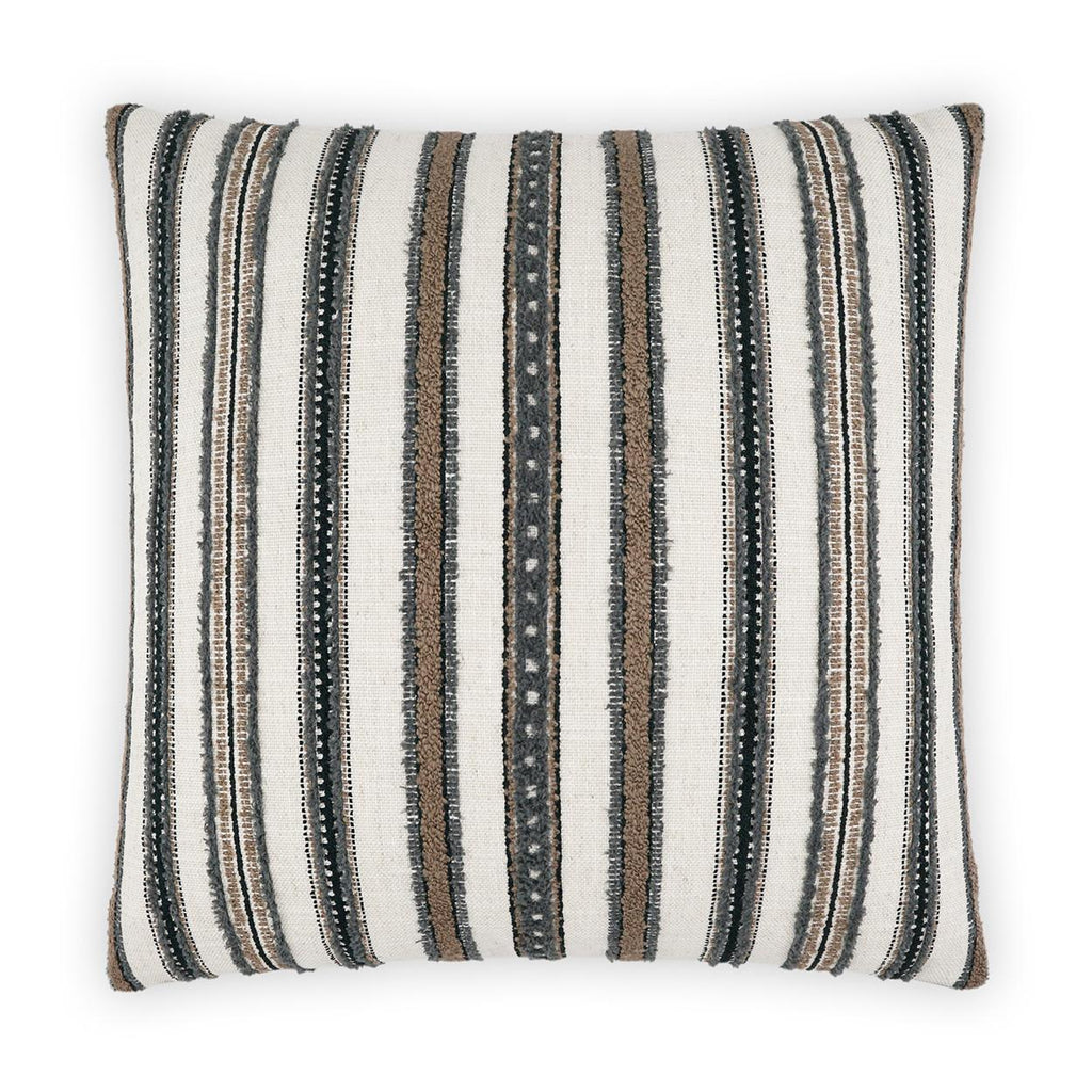 D.V. Kap Home Zoie Grey 24" x 24" Pillow Cover