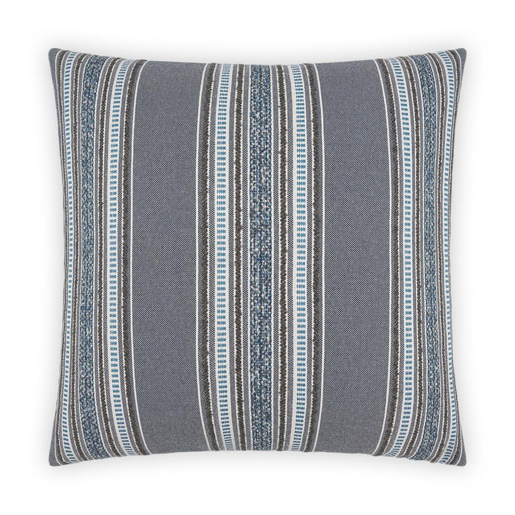 D.V. Kap Home Larsen Indigo 24" x 24" Pillow Cover