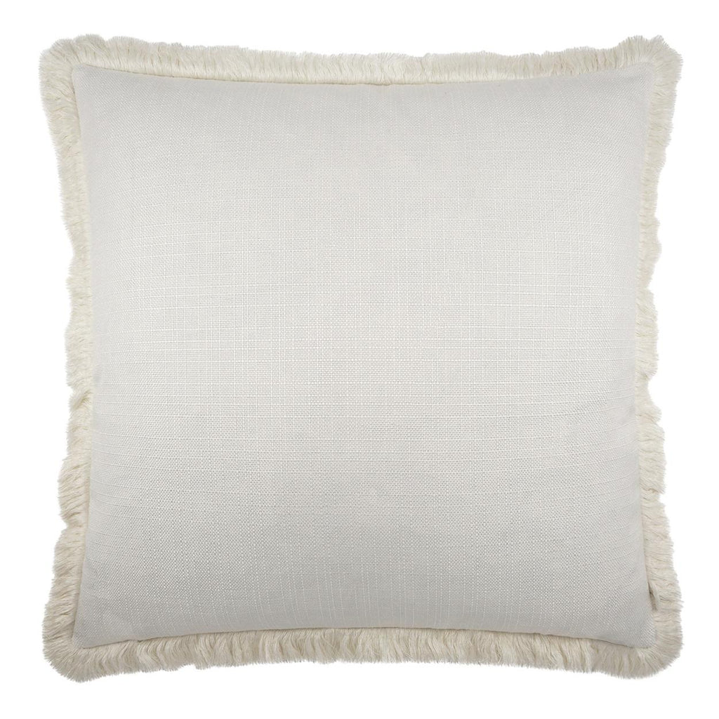 D.V. Kap Home Turbo Fringe Solid, Global 24" x 24" Pillow Cover