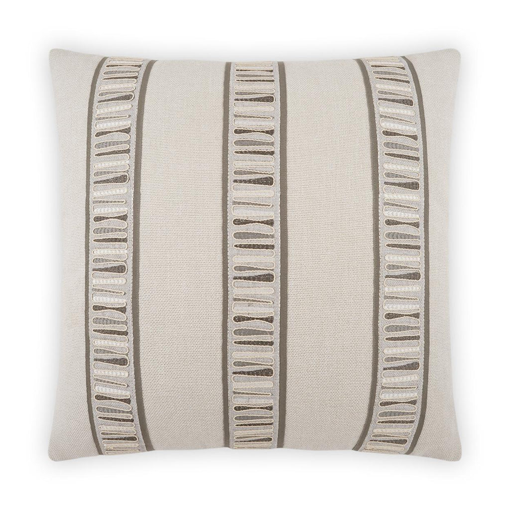 D.V. Kap Home Hera Band / Ribbon, Global, Transitional 24" x 24" Pillow Cover