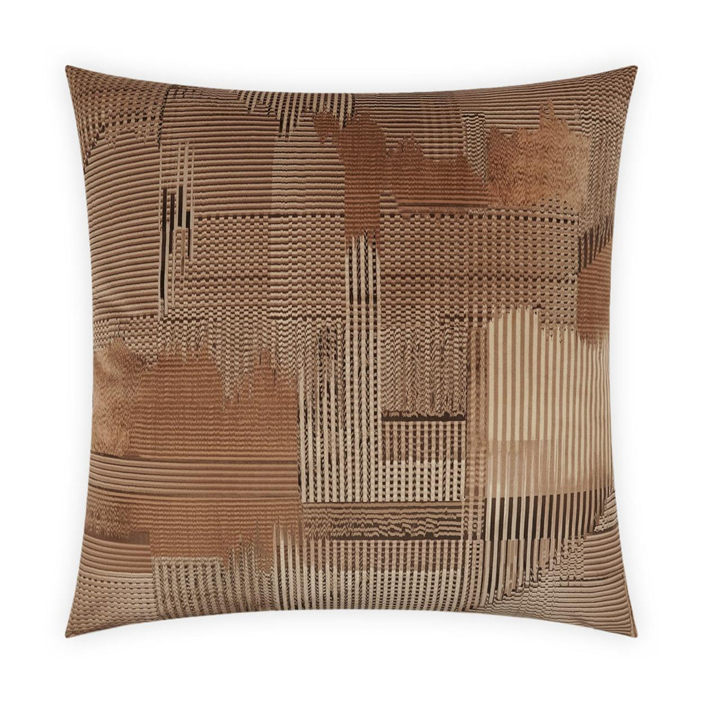 D.V. Kap Home Hurley Brown 24" x 24" Pillow Cover