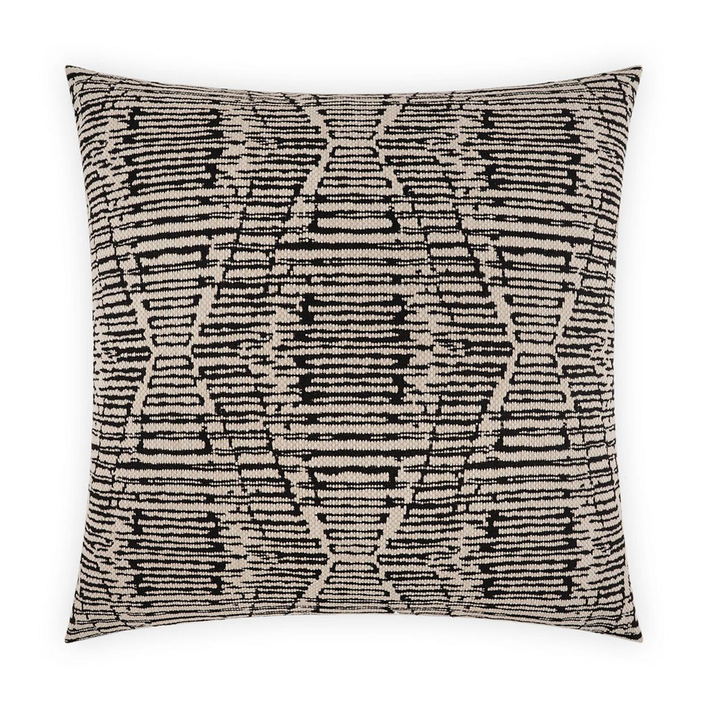 D.V. Kap Home Ozetta Ebony 24" x 24" Pillow Cover