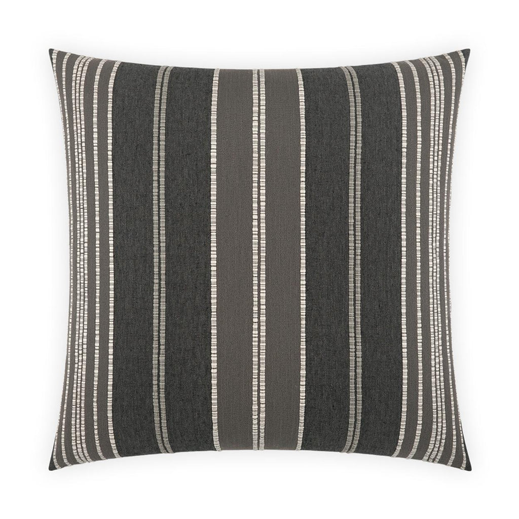 D.V. Kap Home Talbert Charcoal 24" x 24" Pillow Cover