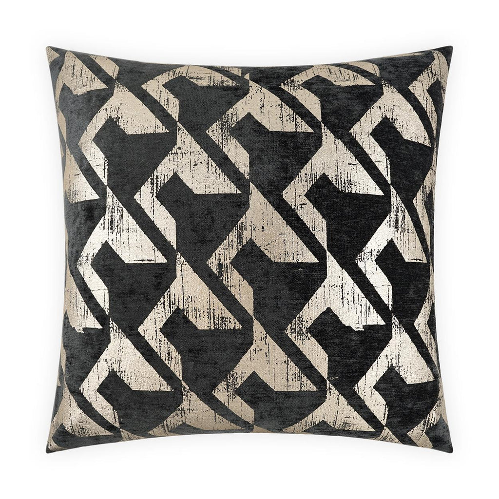 D.V. Kap Home Berto Ebony 24" x 24" Pillow Cover