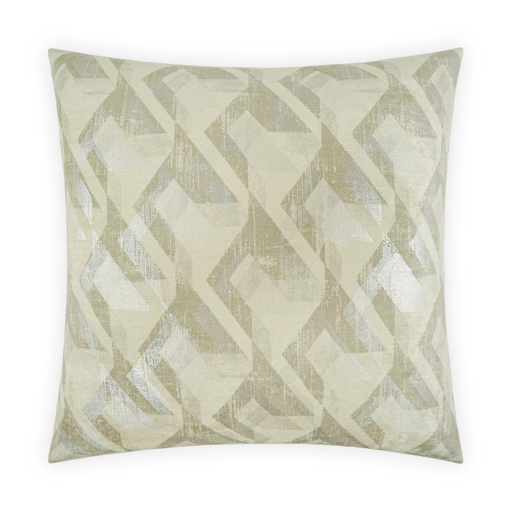 D.V. Kap Home Berto Platinum 24" x 24" Pillow Cover