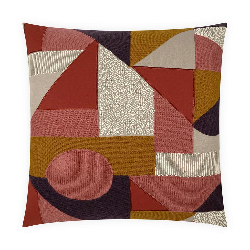 D.V. Kap Home Izzy Modern, Geometric 24" x 24" Pillow Cover