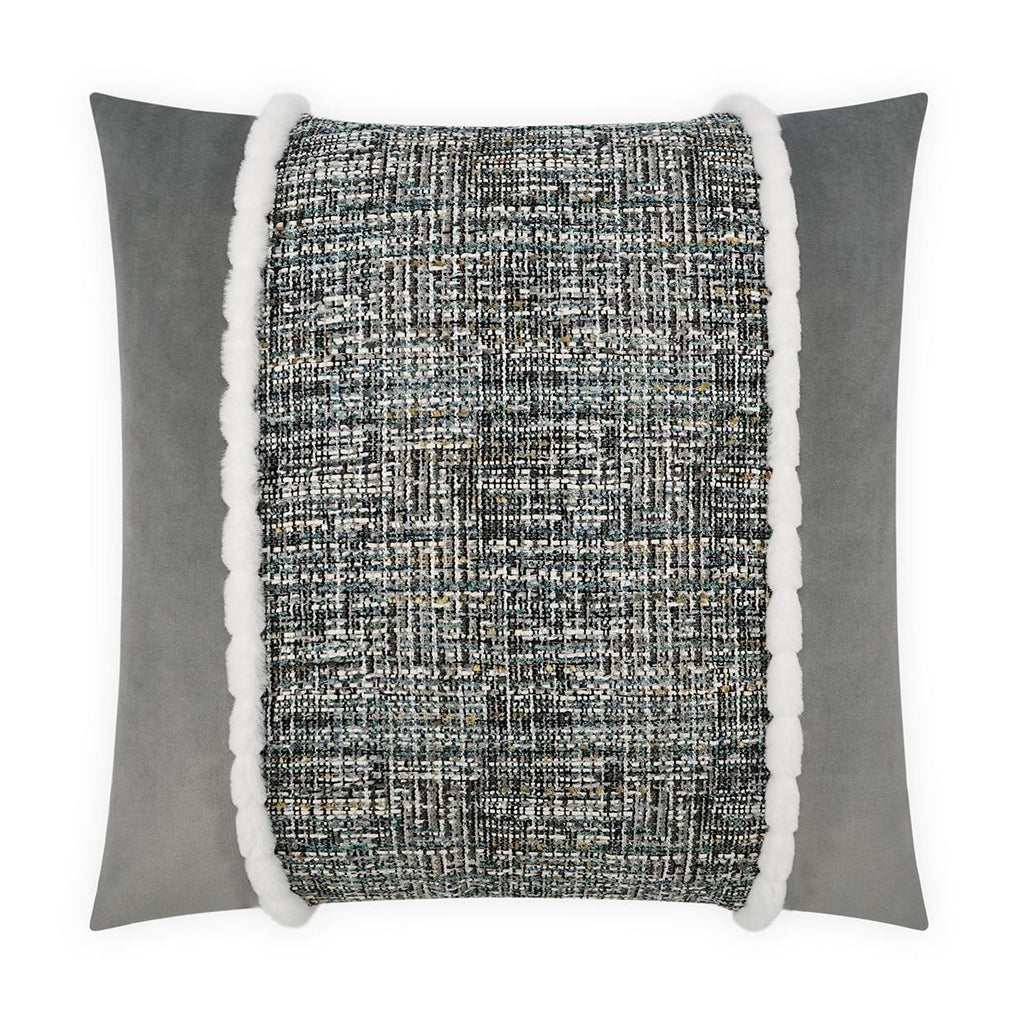 D.V. Kap Home Underwood Center Aqua 24" x 24" Pillow Cover