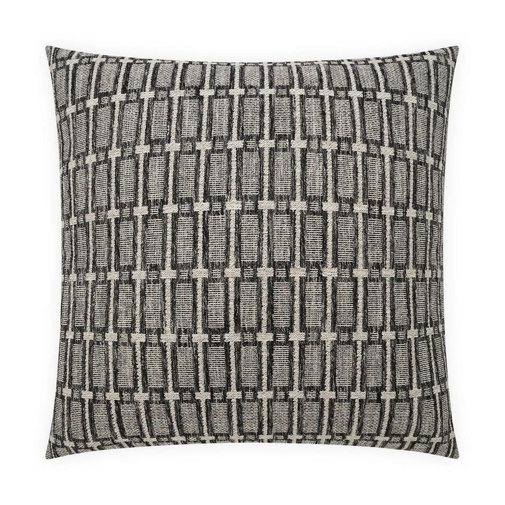 D.V. Kap Home Mandaree Charcoal 24" x 24" Pillow Cover