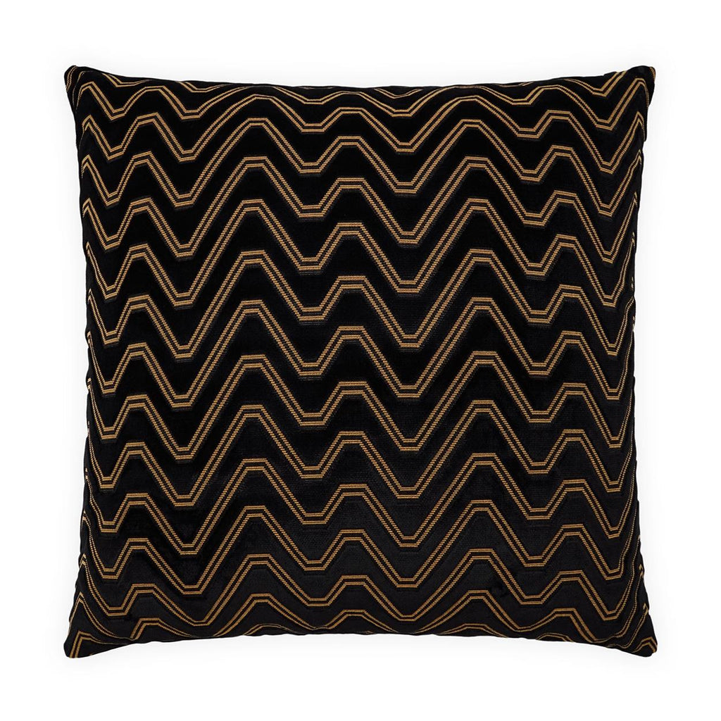 D.V. Kap Home Citadel Abstract, Glam, Chevron 24" x 24" Pillow Cover