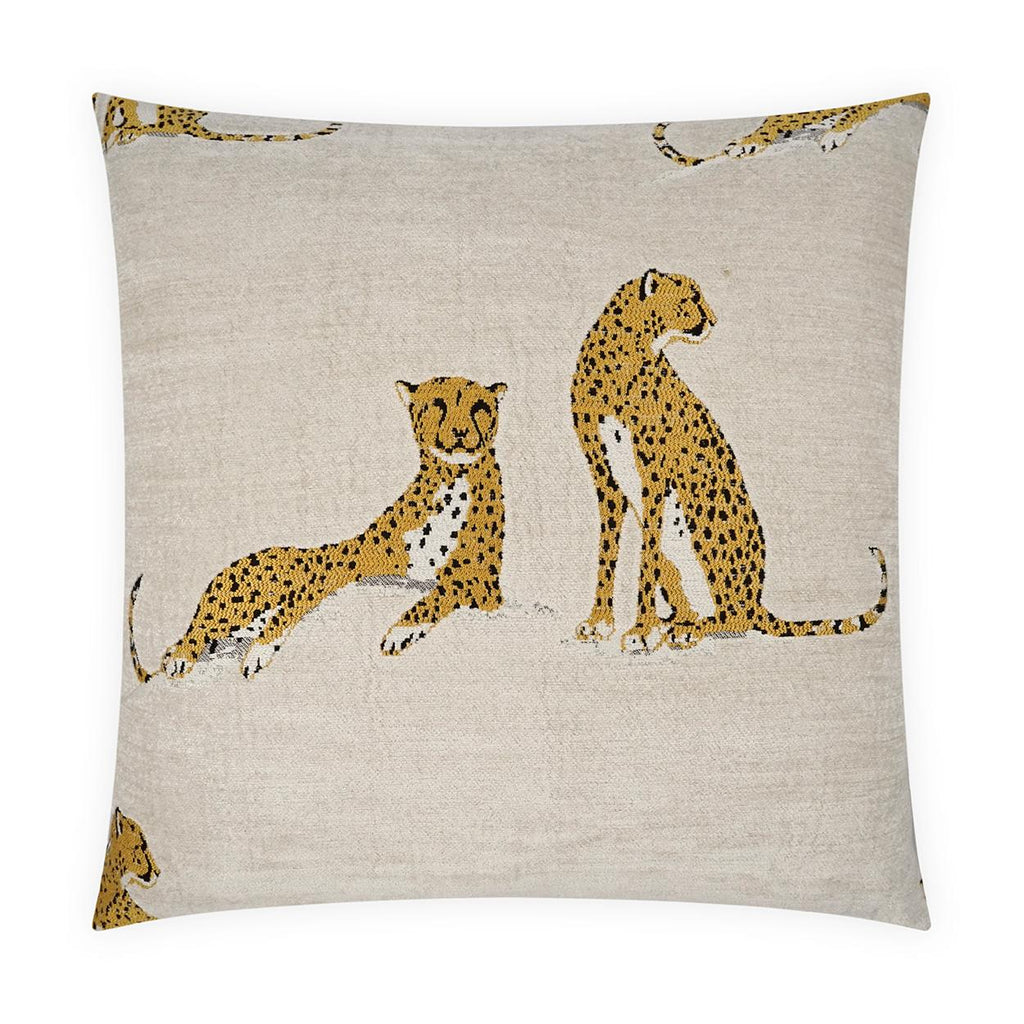 D.V. Kap Home Big Iris Ivory 24" x 24" Pillow Cover