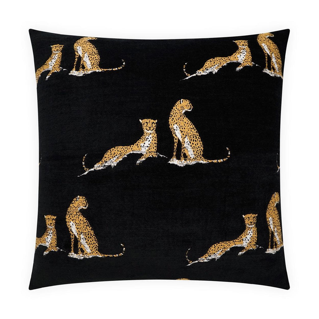 D.V. Kap Home Little Iris Black 24" x 24" Pillow Cover