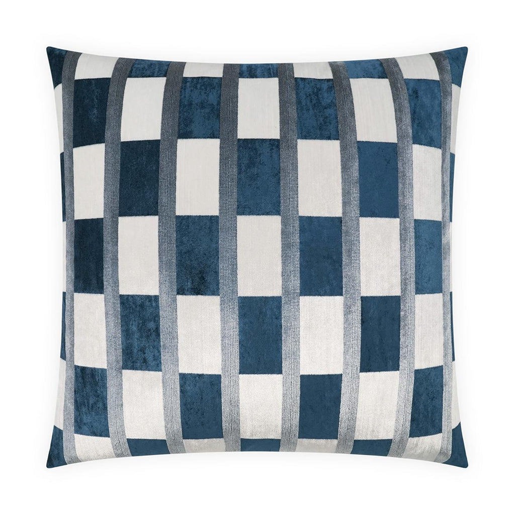 D.V. Kap Home Root Blue 24" x 24" Pillow Cover