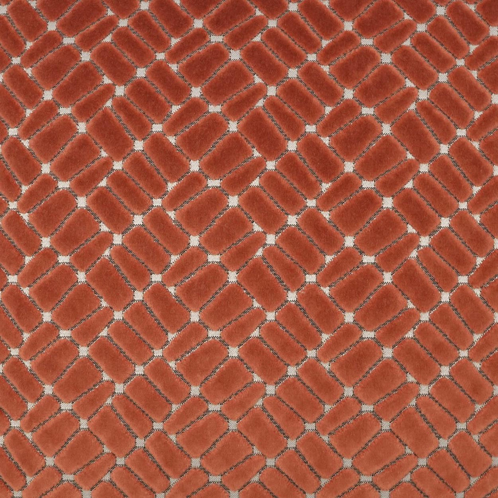 D.V. Kap Home Melvin Coral  Fabric