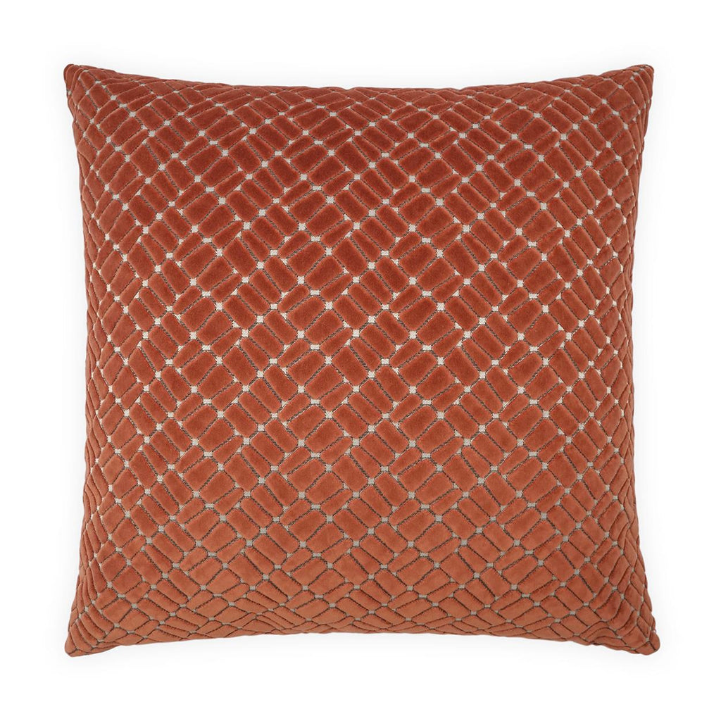 D.V. Kap Home Melvin Coral 24" x 24" Pillow Cover