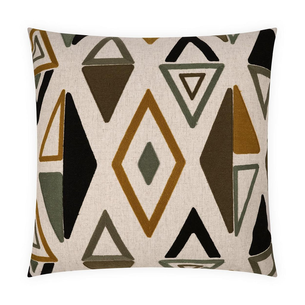 D.V. Kap Home Wild Card Blackstone 24" x 24" Pillow Cover