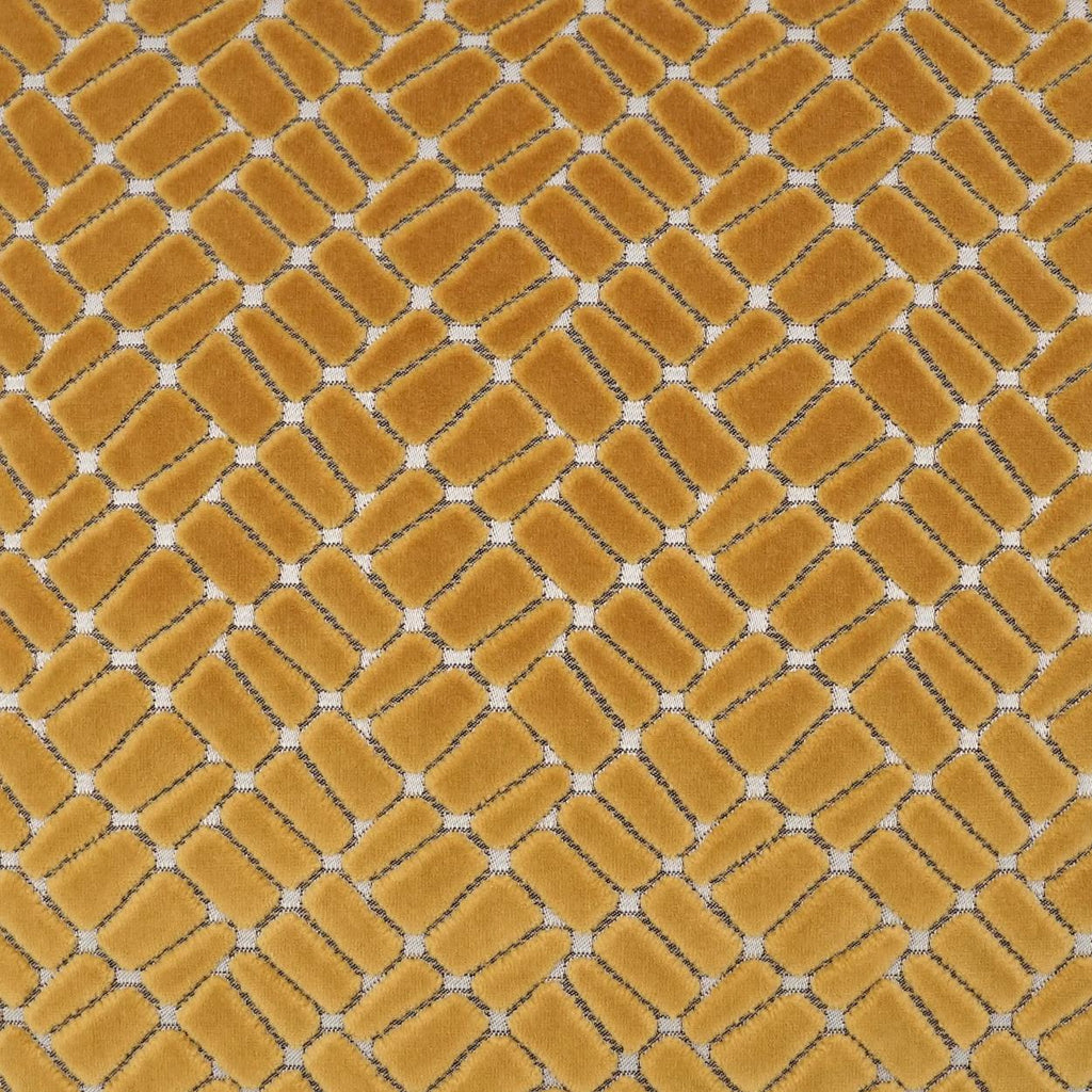 D.V. Kap Home Melvin Mustard  Fabric