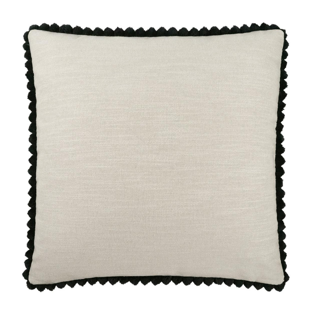 D.V. Kap Home Pom Chic Ivory 24" x 24" Pillow Cover