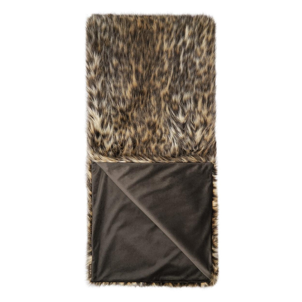 D.V. Kap Home Margay Faux Fur, Animal 52" x 62" Throw