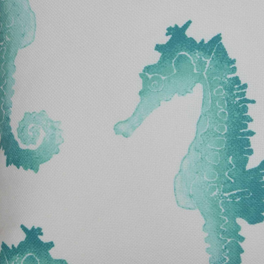 D.V. Kap Home Seahorse Turquoise 22" x 22" Pillow Cover