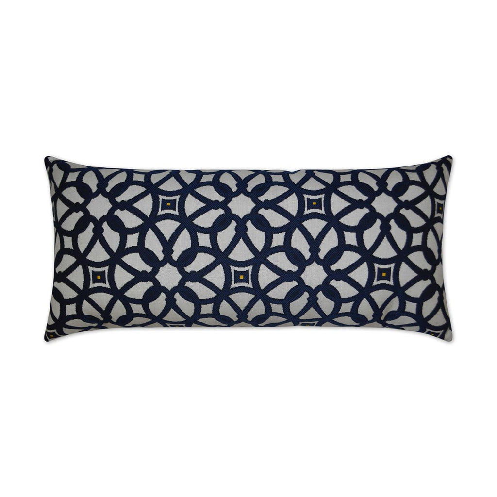 D.V. Kap Home Luxe Lumbar Lattice Trellis 12" x 24" Pillow Cover