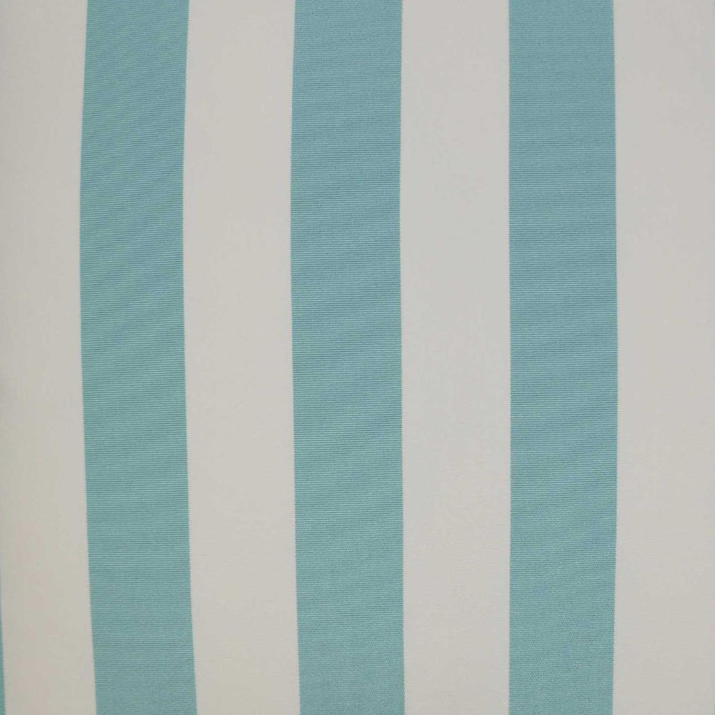 D.V. Kap Home Caf Stripe Aqua 22" x 22" Pillow Cover