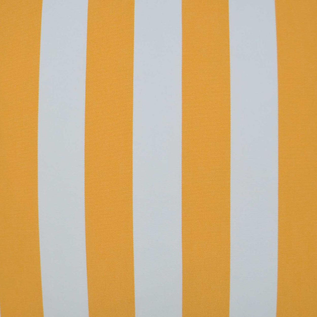 D.V. Kap Home Caf Stripe Yellow 22" x 22" Pillow Cover