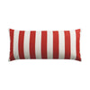 D.V. Kap Home Caf Stripe Lumbar Red 12