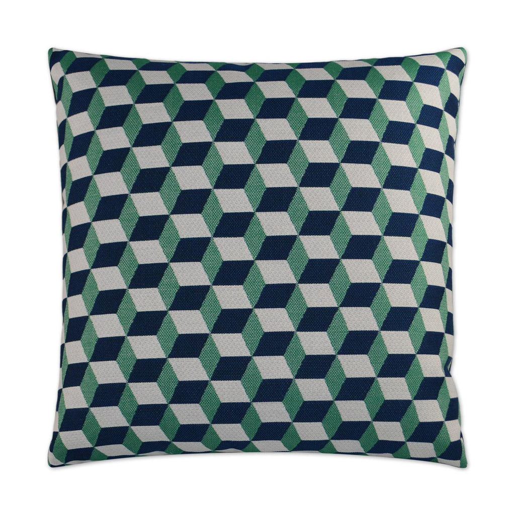 D.V. Kap Home Puzzle Emerald 22" x 22" Pillow Cover