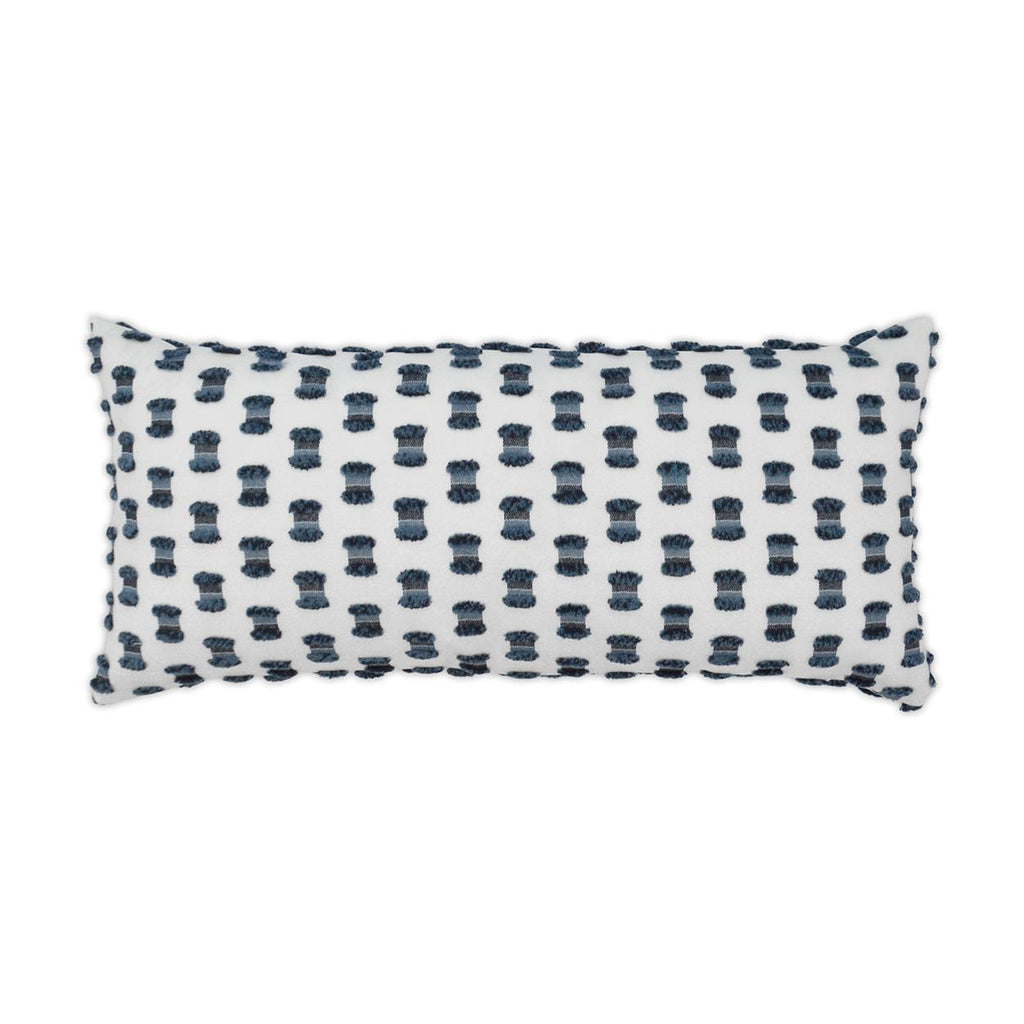 D.V. Kap Home Fifi Lumbar Indigo 12" x 24" Pillow Cover