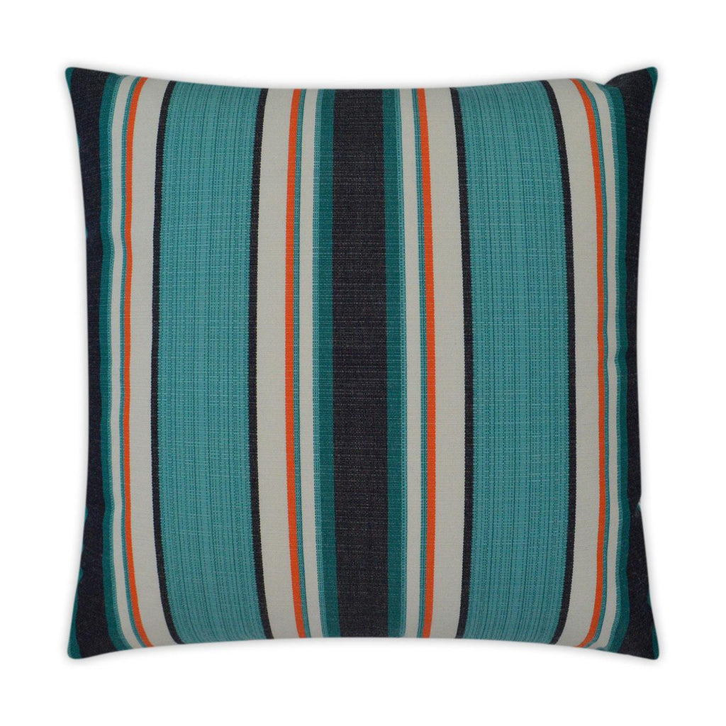 D.V. Kap Home Token Multicolor Stripe 22" x 22" Pillow Cover