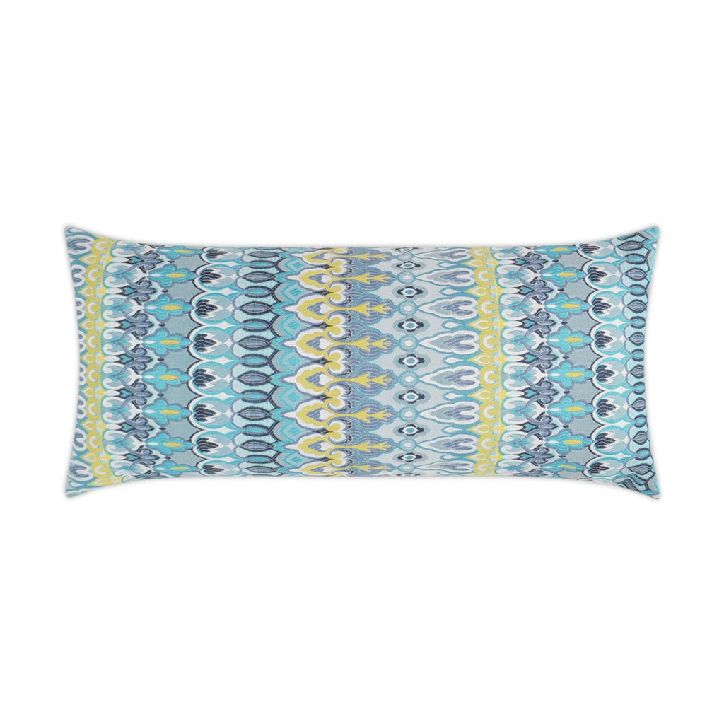 D.V. Kap Home Kanthum Lumbar Turquoise 12" x 24" Pillow Cover