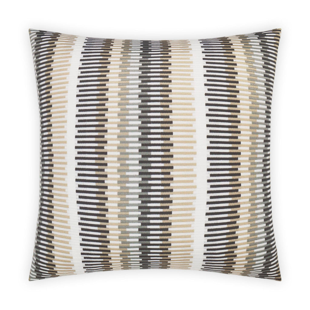 D.V. Kap Home Sunfun Stripe Linen 22" x 22" Pillow Cover