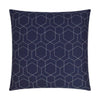 D.V. Kap Home Hex Quilt Navy 22