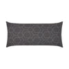 D.V. Kap Home Hex Quilt Lumbar Grey 12