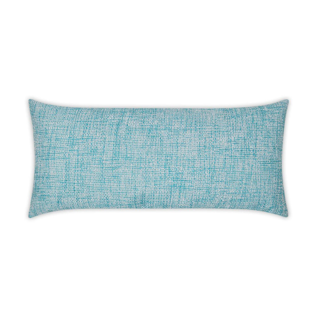 D.V. Kap Home Double Trouble Lumbar Turquoise 12" x 24" Pillow Cover