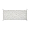 D.V. Kap Home Hex Quilt Lumbar White 12