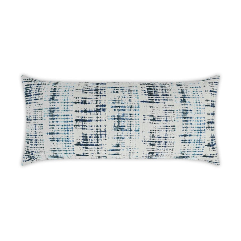 D.V. Kap Home Mizu Lumbar Indigo 12"x24" Pillow Cover