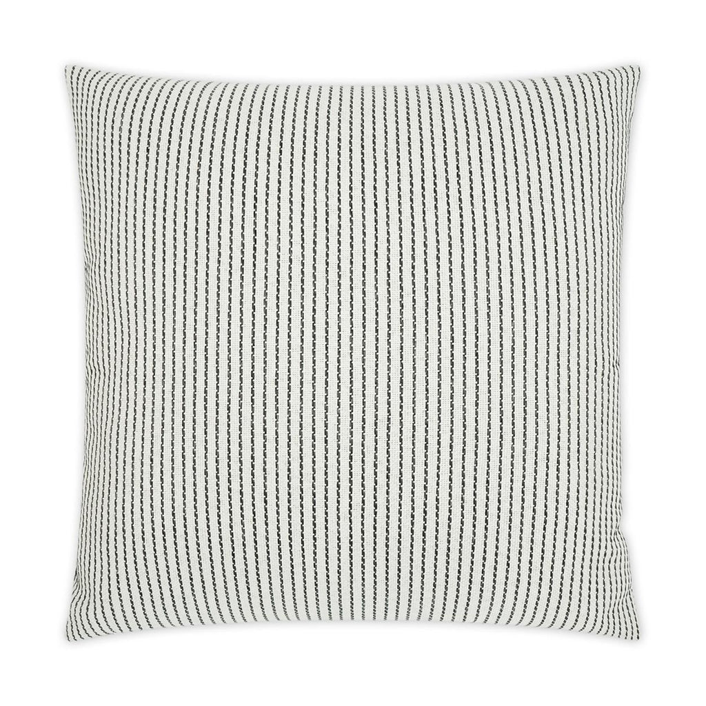 D.V. Kap Home Linus Charcoal 22" x 22" Pillow Cover