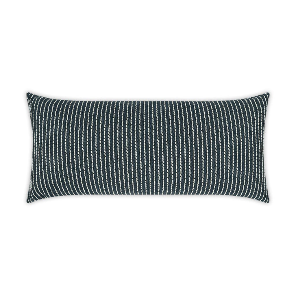 D.V. Kap Home Linus Lumbar Indigo 12" x 24" Pillow Cover