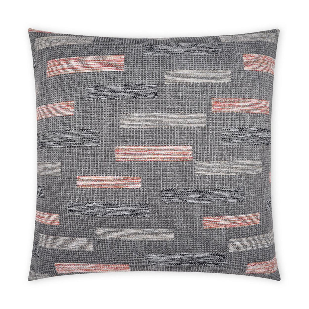 D.V. Kap Home Blockweave Coral 22" x 22" Pillow Cover