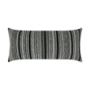 D.V. Kap Home Peerless Stripe Lumbar Black 12