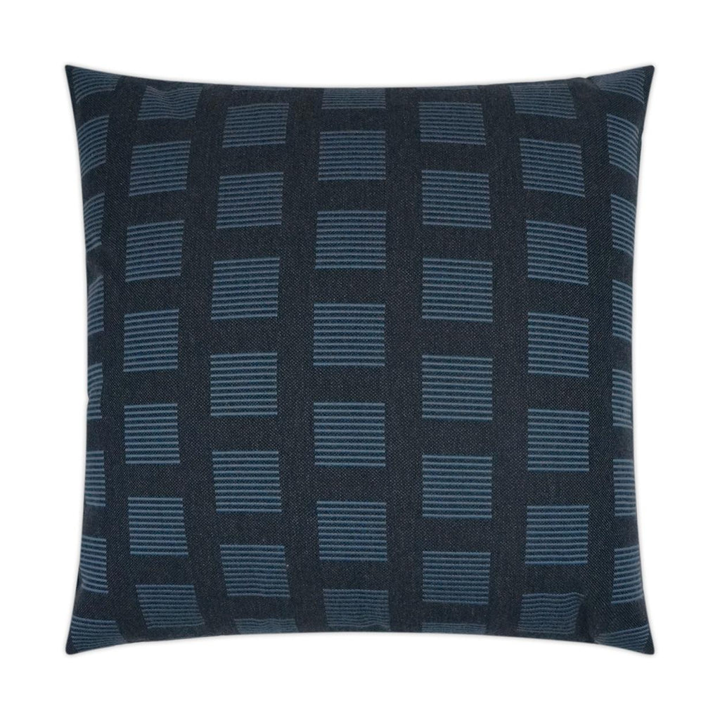 D.V. Kap Home Novara Indigo 22" x 22" Pillow Cover