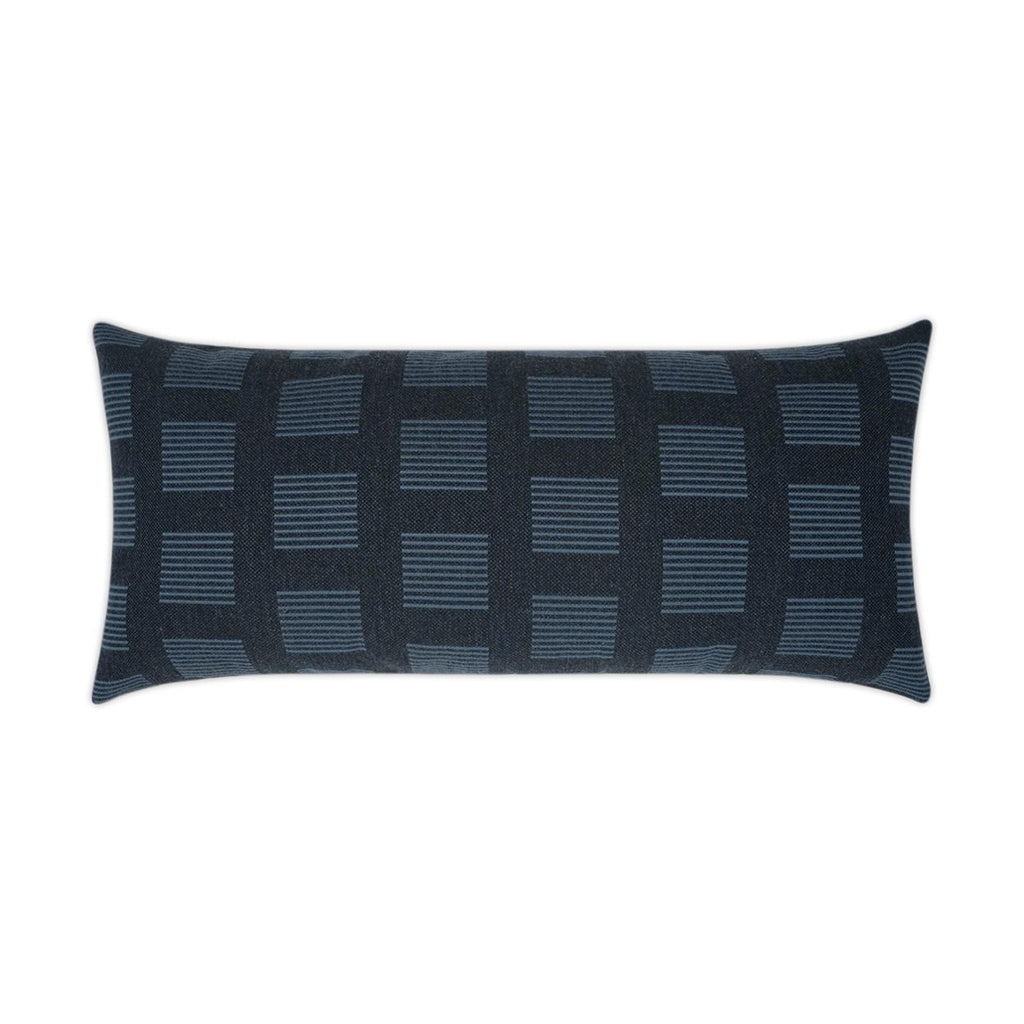 D.V. Kap Home Novara Lumbar Indigo 12" x 24" Pillow Cover