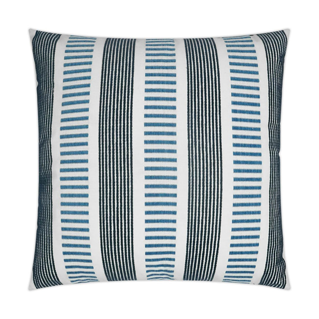 D.V. Kap Home Sideline Indigo 22" x 22" Pillow Cover