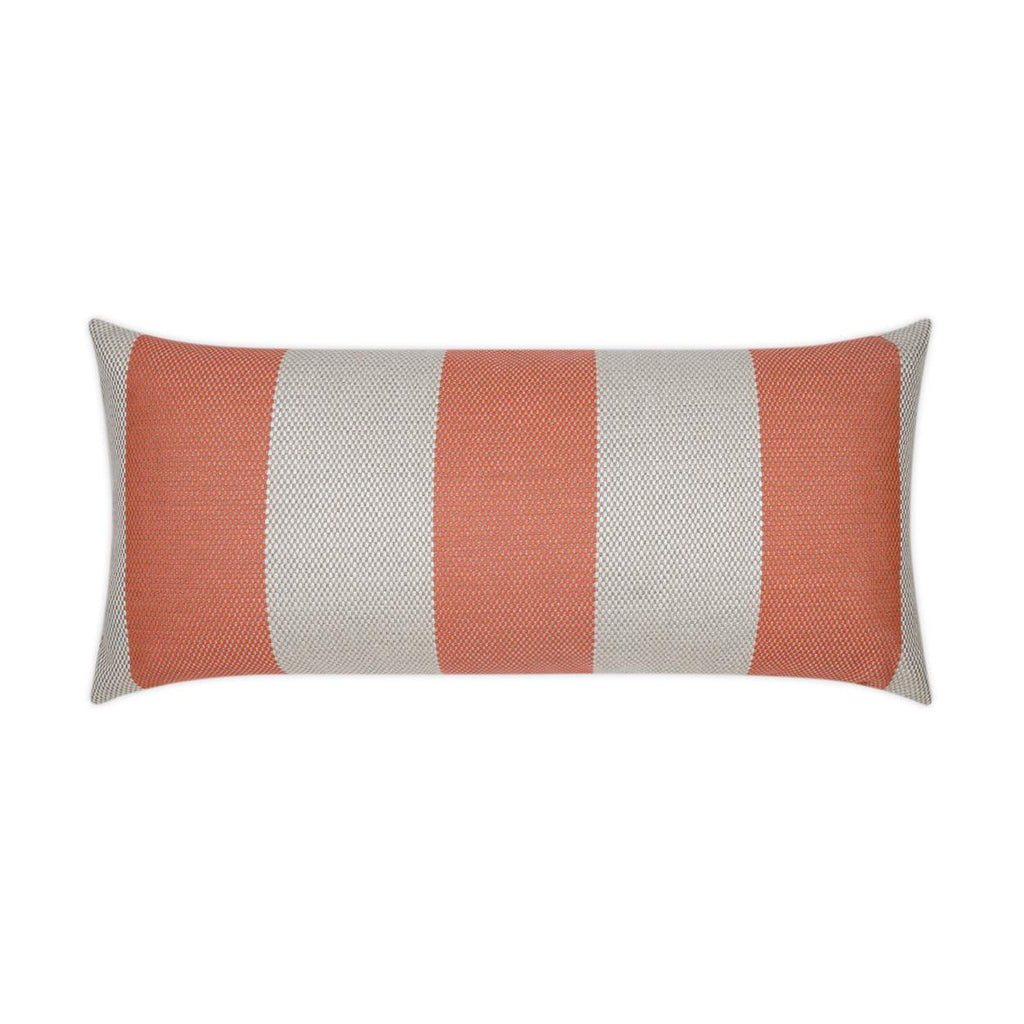 D.V. Kap Home Carlsbad Lumbar Guava 12" x 24" Pillow Cover