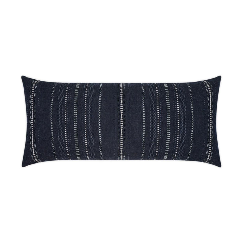 D.V. Kap Home Copeland Lumbar Midnight 12" x 24" Pillow Cover