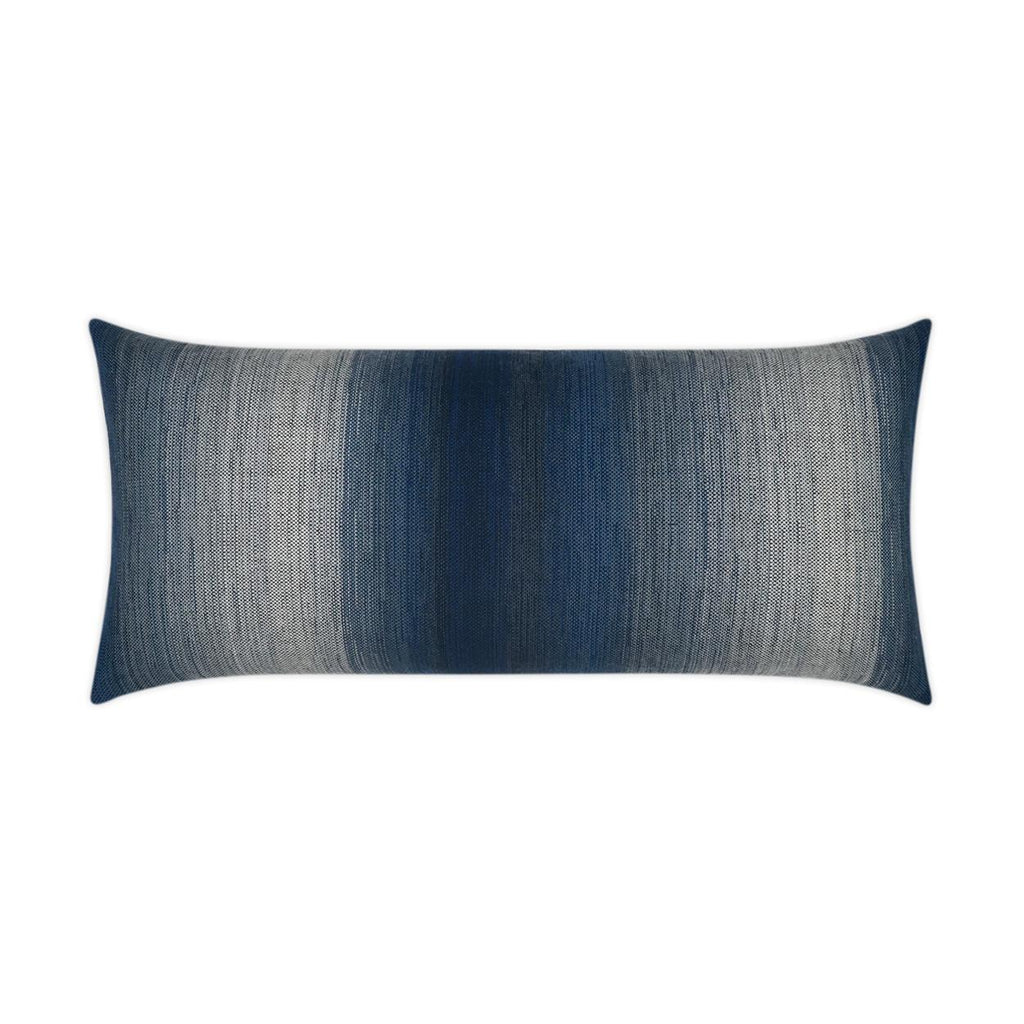 D.V. Kap Home Meditate Lumbar Indigo 12" x 24" Pillow Cover