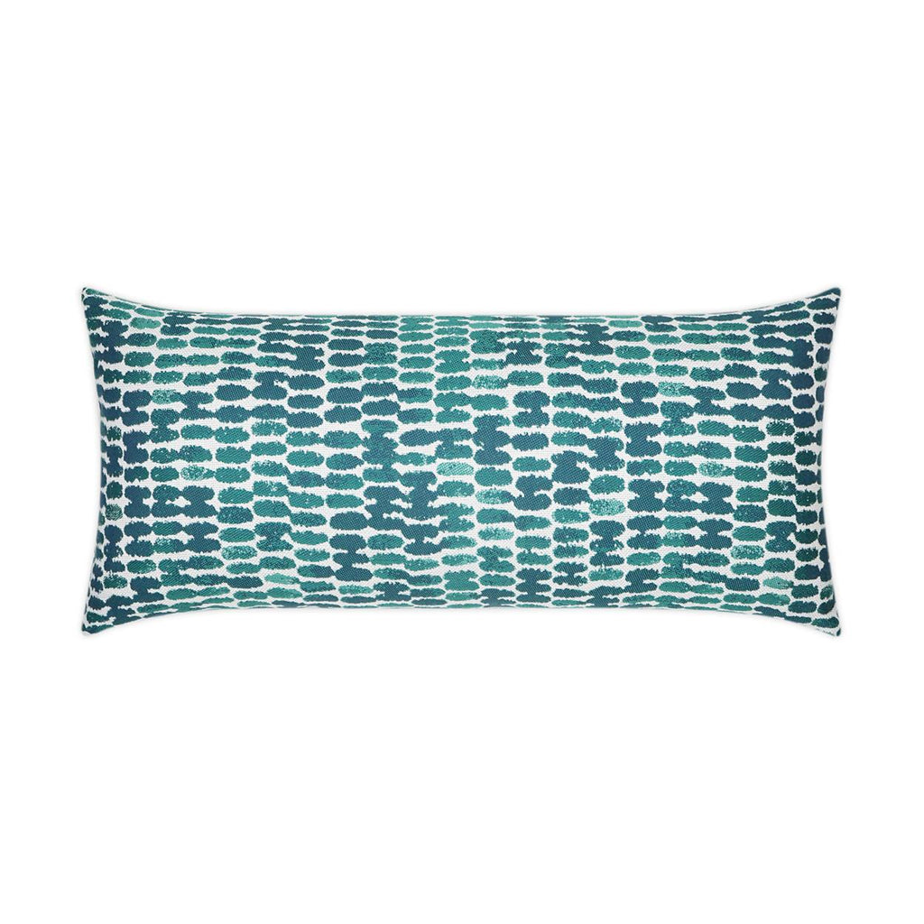 D.V. Kap Home Reach Lumbar Turquoise 12" x 24" Pillow Cover