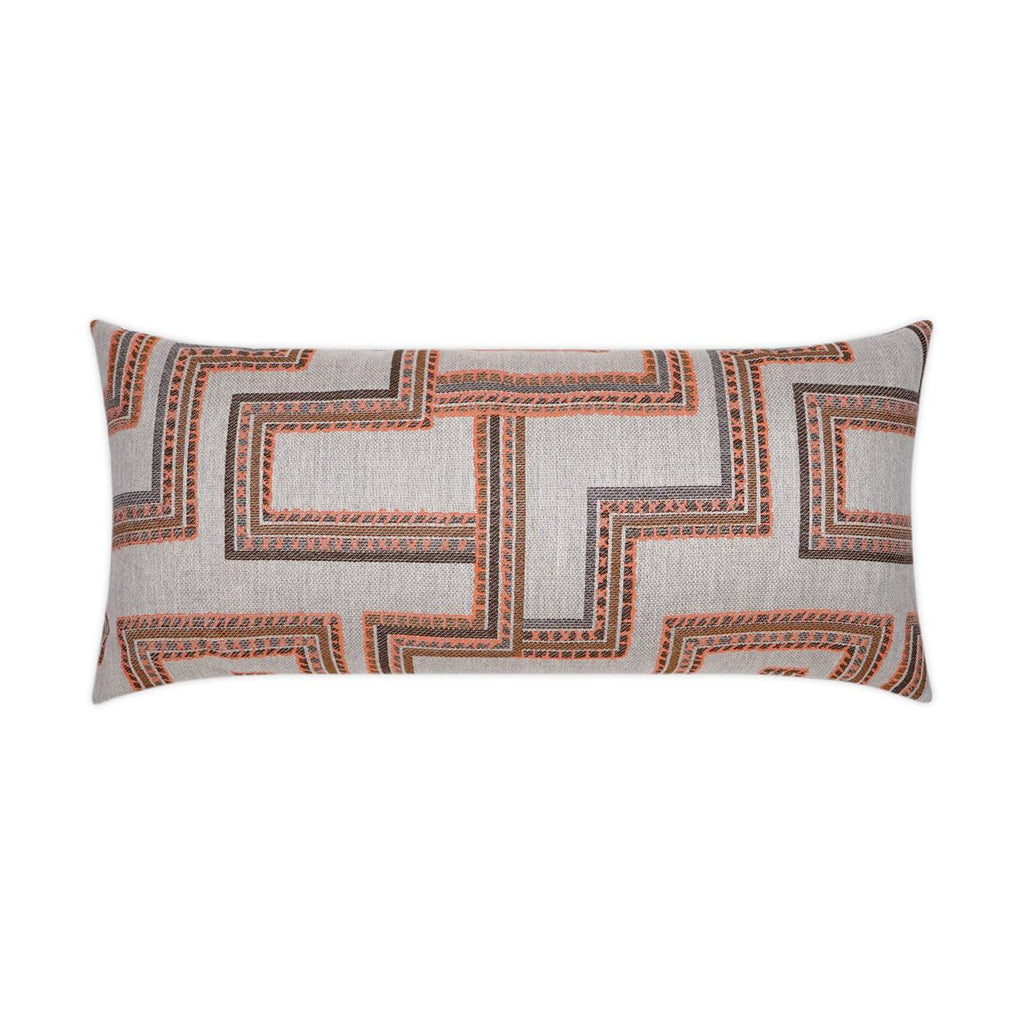 D.V. Kap Home Kasos Lumbar Abstract, Modern 12" x 24" Pillow Cover